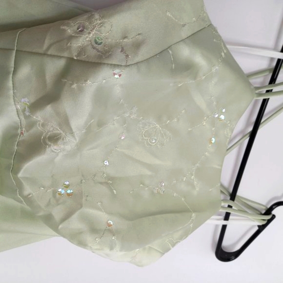 NWT Y2K VINTAGE DEADSTOCK prom maxi dress - Picture 9 of 13